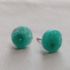 Elegant Turquoise Stud Earrings